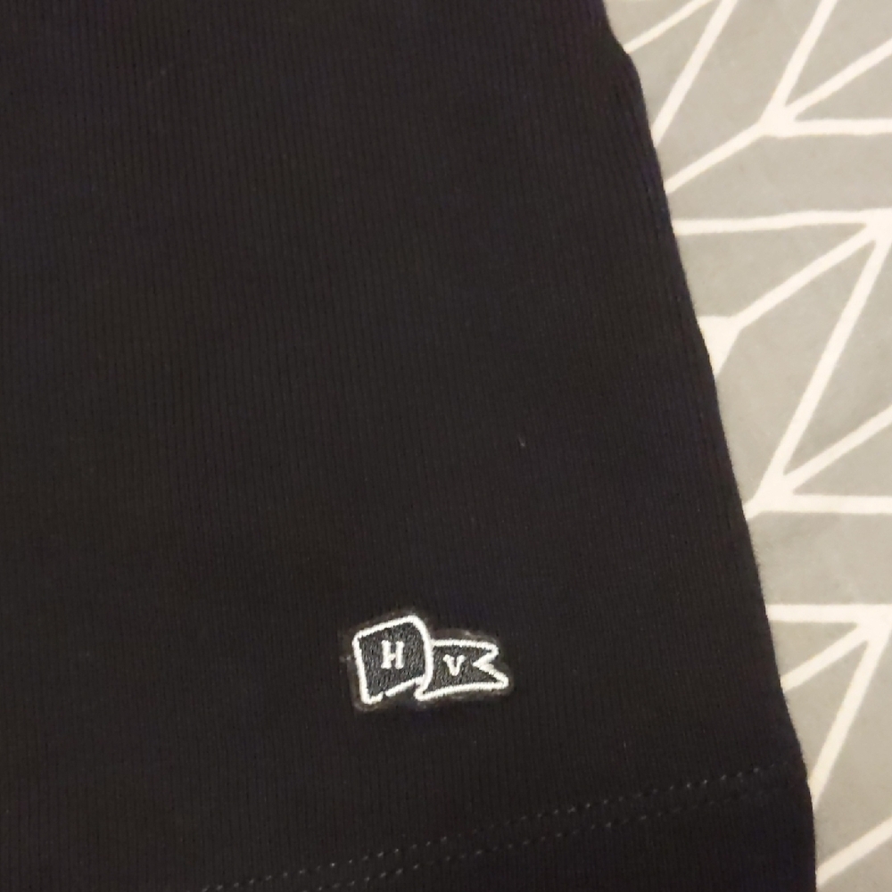 Black Sleeveless Polo Dress with Orange T Logo - Picture 3 of 8